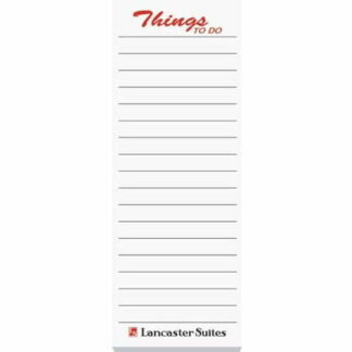 白色不干膠記事本