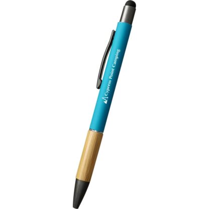 青色艾丹竹製手寫筆