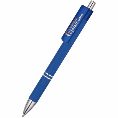 藍色 Alamo 金屬筆，帶 XL 夾