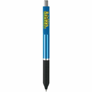 Process Blue / Black Alamo Shine Pen with XL Clip