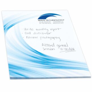 白色大號不干膠記事本