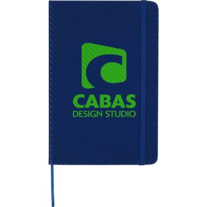 藍色碳纖維日記本