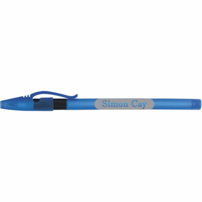 藍色磨砂舒適棒筆