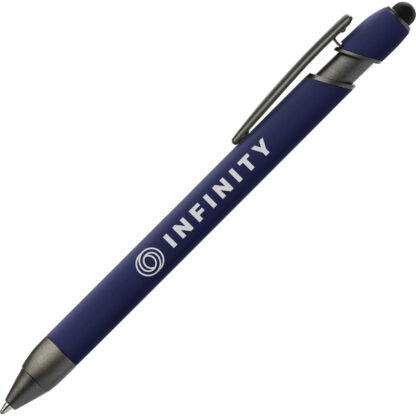 Blue Ellipse Tri-Softy Pen with Stylus