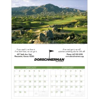 查看項目行政高爾夫日曆