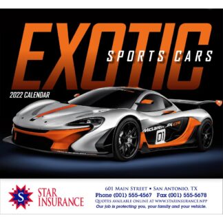 查看項目異國跑車日曆