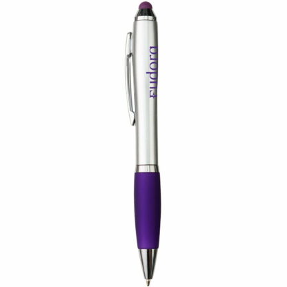 銀色/紫色富勒頓 SGC 觸控筆