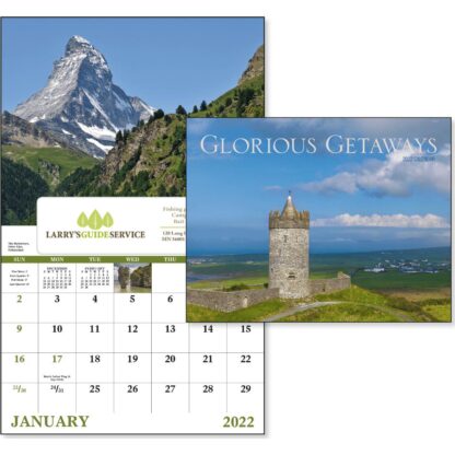 查看項目 Glorious Getaways 窗口日曆