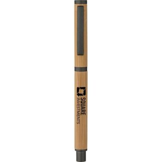 Bamboo / Gunmetal Hana Bamboo Cap-Off 圓珠筆