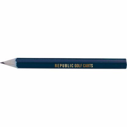 深藍色六角高爾夫鉛筆