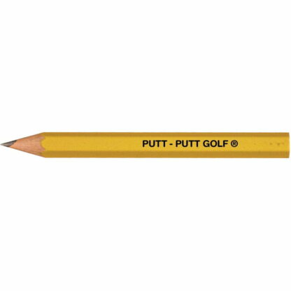 黃色六角高爾夫鉛筆