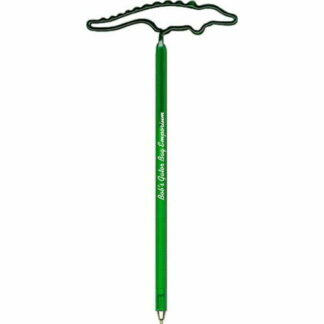 半透明中綠色 InkBend 鱷魚形筆