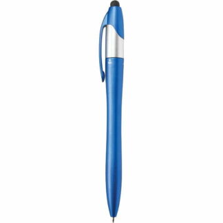 藍色/銀色 iSlimster 三合一觸控筆
