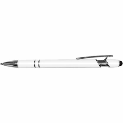 白色 iWriter 塗膠金屬圓珠筆