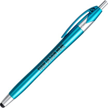 淺藍色 iWriter Silhouette 手寫筆和筆組合