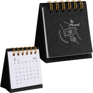 黑色牛皮紙迷你台歷