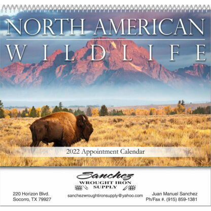 查看項目北美野生動物日曆