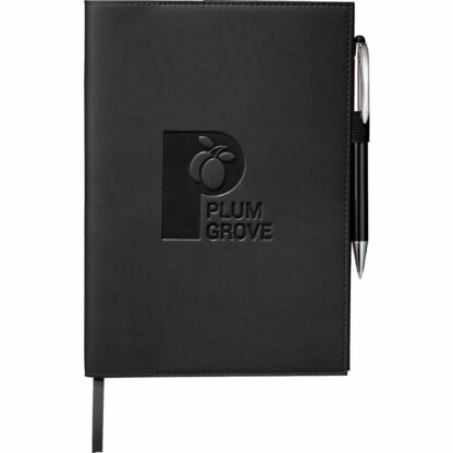 黑色 Pedova 可再裝日記本捆綁套裝