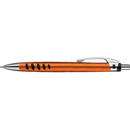 金屬橙色平面金屬筆