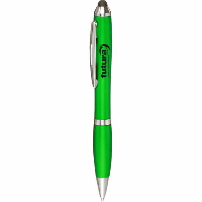 易握的綠色塑料觸控筆