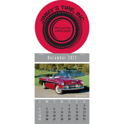 Red Press N Stick Supersize Cruisin 汽車日曆