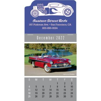 紫色 Press-N-Stick Cruisin' 汽車日曆墊