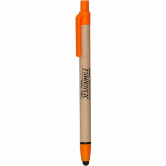 棕褐色/橙色再生手寫筆