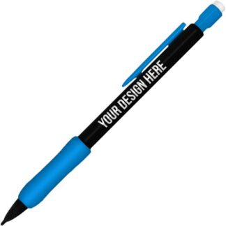 黑色/藍色可填充機械鉛筆帶握把