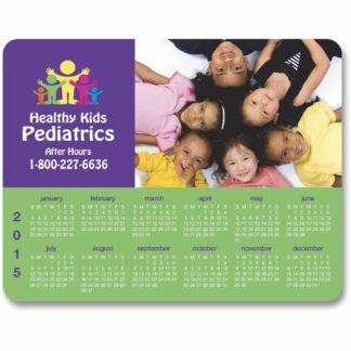 帶可移除粘合劑的全彩壓印櫃檯墊