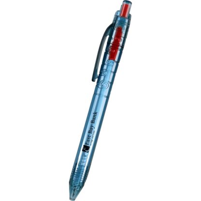 半透明藍/紅RPET綠洲筆