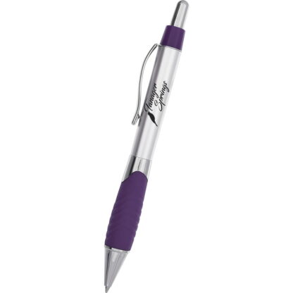 銀色/紫色萊克筆