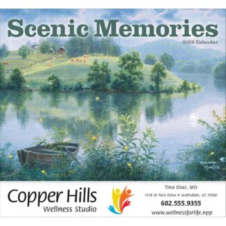 白色風景回憶日曆