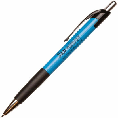 藍色/黑色塑料沙龍筆