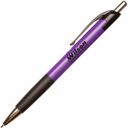 紫/黑塑料沙龍筆