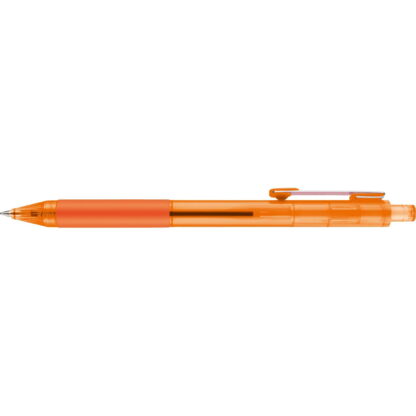 半透明橙色閃亮透明筆