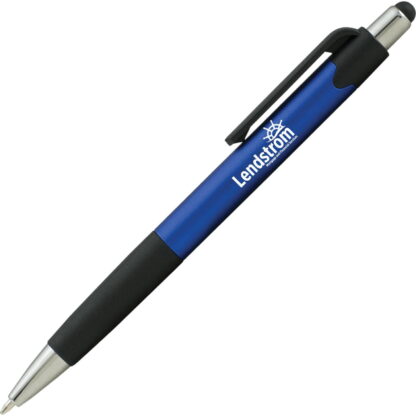 藍色/黑色光滑金屬手寫筆