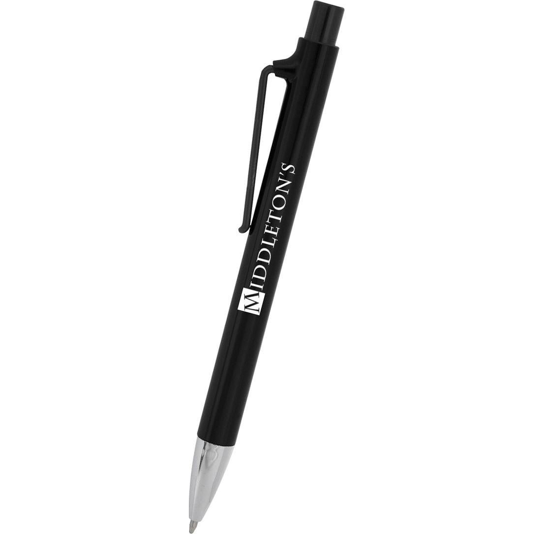 客製禮品索倫筆 - 59 廣告筆 有 7 種令人驚嘆的商品顏色可供選擇您的設計絲網印刷用黑色墨水書寫內置剪輯1 個地點 1 種顏色的免費裝飾MPN # 11117在鋼筆商品尺寸:5.75 英寸高材質:塑膠(其他)最大Logo印製尺寸 0.63" H x 1.25" W 絲網印刷 客製 - 59 廣告筆 黑色索倫筆