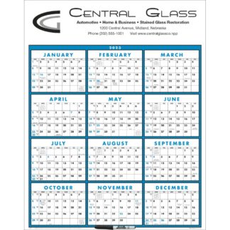 見項目跨年日曆