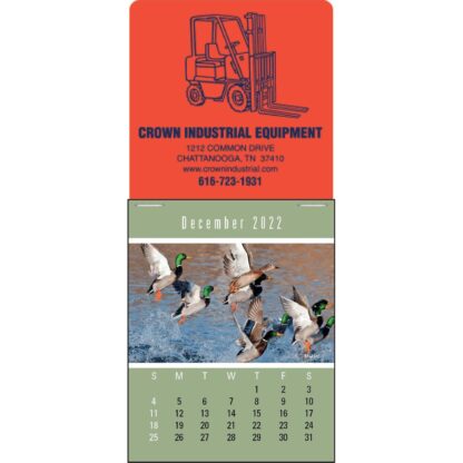 橙色運動員 Press-N-Stick 日曆