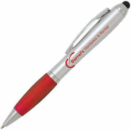 銀色/紅色手寫筆 Select Twist Pen