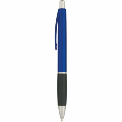 金屬藍色三角鋼筆